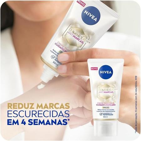 Imagem de Creme para Mãos Luminous 630 Anti Dark-Spot FPS15 Nivea - 50g