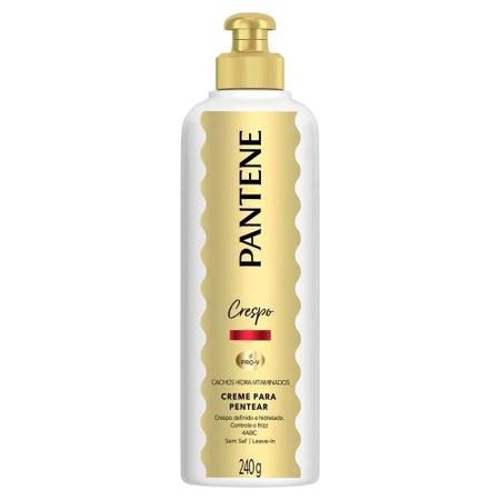 Imagem de Creme Para Pentear Pantene Cachos Hidra-Vitaminados Crespo 240g