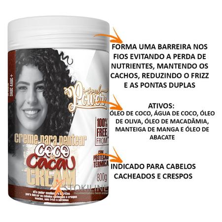 Creme para Pentear Coco & Cacau Cream – CurlyGui Store