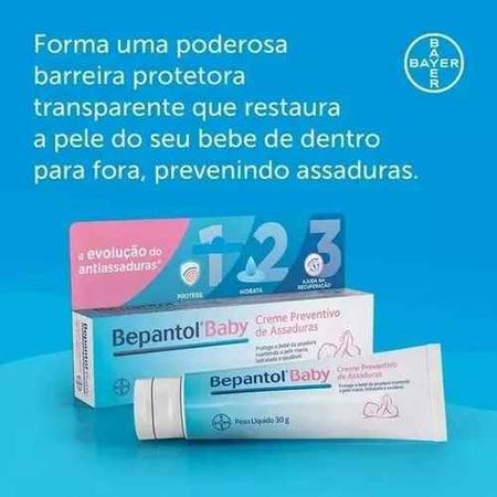 Imagem de Creme Preventivo De Assaduras Bepantol Baby Caixa 30g