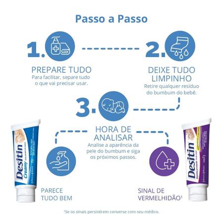 Imagem de Creme Preventivo de Assaduras Desitin Máxima Duração 57g