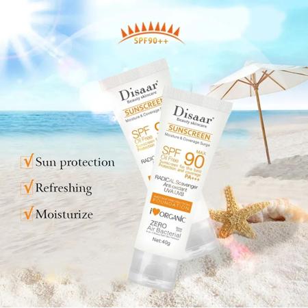 Creme Protetor Solar Facial Disaar Spf Max 90 E Leo Spf90 - SMACTUDO - Protetor  Solar Facial - Magazine Luiza