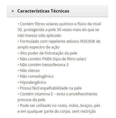 Imagem de Creme Protetor Solar Fator Fps 30 Com Repelente 120g Mavaro