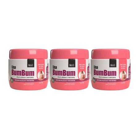 Creme Soft Hair 120G Lisa Bumbum Bio Soft-Kit C/3Un Imagem de Creme Soft Hair 120G Lisa Bumbum Bio Soft-Kit C/3Un