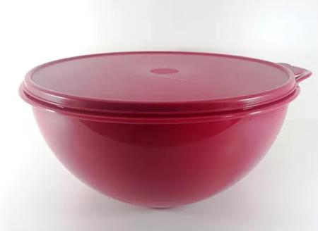 Tupperware Criativa 7,8 Litros Vermelha - Mãe, Casei e Agora?-Tupperware!