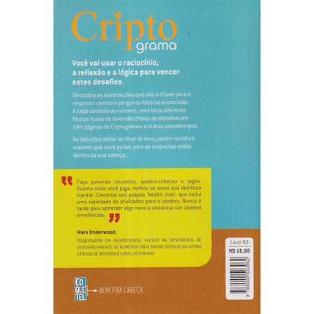 Livro Coquetel Criptograma Nível Médio Ed 84