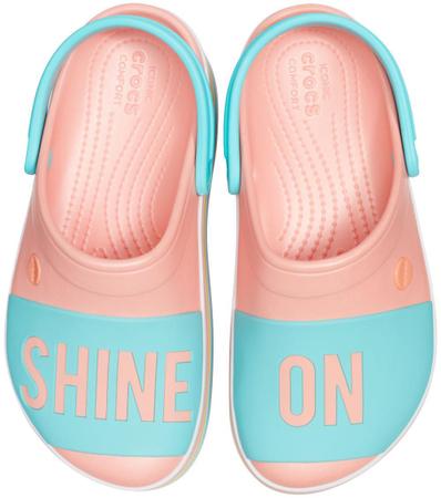 Crocs Crocband Platform Bold Color Clog Melon Outros Moda e