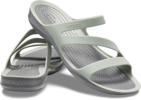 dusty green crocs