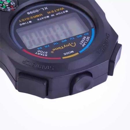 Imagem de Cronômetro Digital De Mão - Corrida -  Alarme Hora Treinos