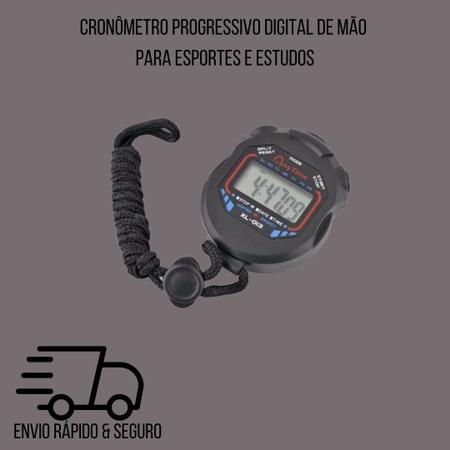 Cronômetro Esportivo Profissional Anytime XL-013 - Perfeito para