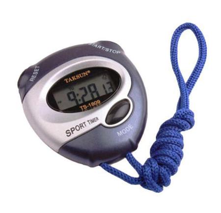 Imagem de Cronômetro Progressivo Digital Relógio Alarme Data Hora Com Cordão