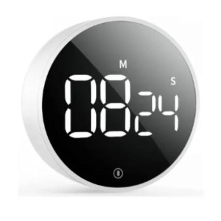 Imagem de Cronômetro Timer Digital LED Magnético Geladeira Armário Cozinha