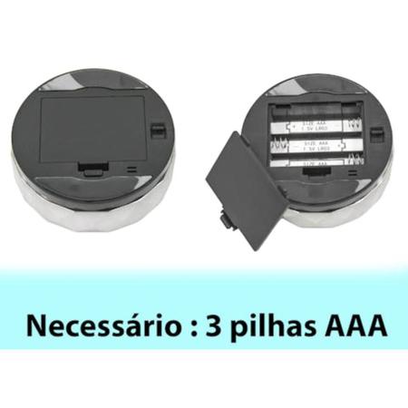 Imagem de Cronômetro Timer Digital LED Magnético Geladeira Armário Cozinha