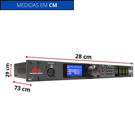 PROCESSADOR DE AUDIO DBX PA2 127V DBX - enterlight-mb