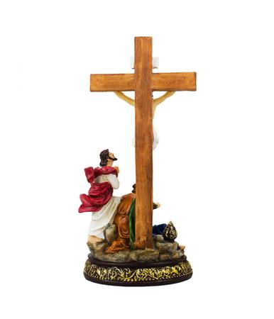 Imagem de Crucificação De Jesus 30cm - Enfeite Resina