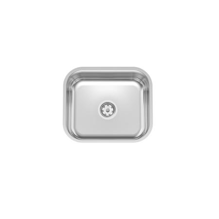 Cuba de embutir N 0 Tramontina Lavínia 40 BL em Aço Inox Polido 40x34 cm Imagem de Cuba de embutir N 0 Tramontina Lavínia 40 BL em Aço Inox Polido 40x34 cm