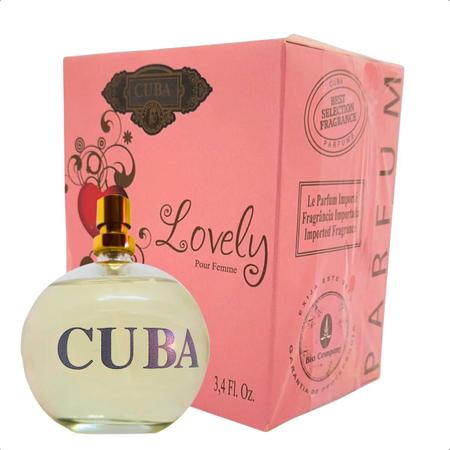 Perfume Feminino Cuba Lovely + Love Forever 100 ml no Shoptime