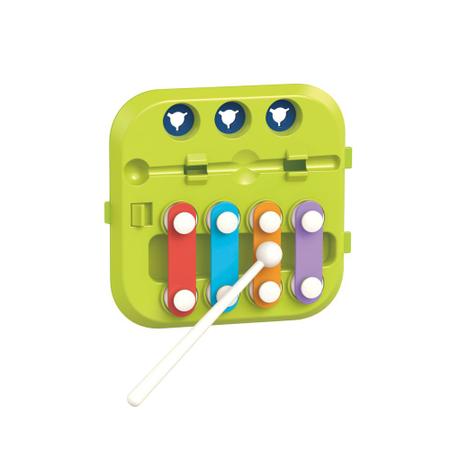 Cubo de Atividades 7 em 1 Formas Educativo Xilofone Zoop Toys - Luminus Imagem de Cubo de Atividades 7 em 1 Formas Educativo Xilofone Zoop Toys