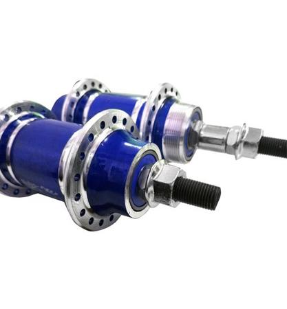 Cubo Dt/tr Alum C/rolam Scorpion 36F Azul - BIKE NEW Imagem de Cubo Dt/tr Alum C/rolam Scorpion 36F Azul