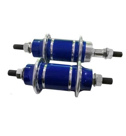 Cubo Dt/tr Alum C/rolam Scorpion 36F Azul - BIKE NEW Imagem de Cubo Dt/tr Alum C/rolam Scorpion 36F Azul