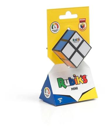 Brinquedo Mini Cubo Mágico Rubiks Spin Master 2x2 - Blanc Toys