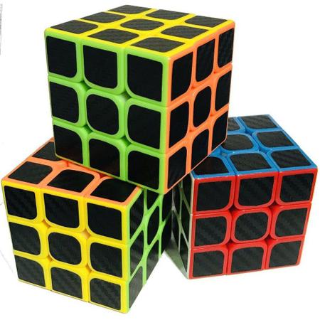 Cubo Mágico Profissional 3x3 Interativo Anti Stress (Sortido)