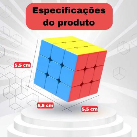 Cubo Mágico Profissional Interativo 3x3x3 De Alta Precisão