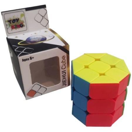 Cubo Mágico 3x3x3 Cilindrico Jiehui Stickerless