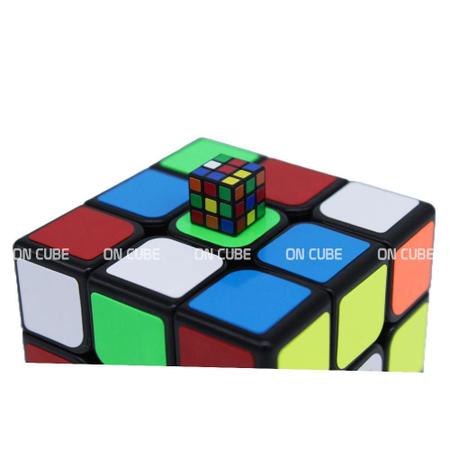 MINI CUBO MÁGICO 3X3X3 CUBE LAB 1CM - MENOR CUBO MÁGICO DO MUNDO!