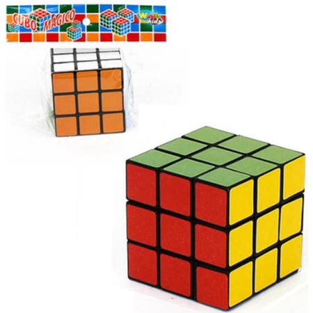 Imagem de Cubo Magico 3x3x3 Cube Preto Maluco Tradicional Well Kids