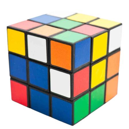 Imagem de Cubo Magico 3x3x3 Cube Preto Maluco Tradicional Well Kids