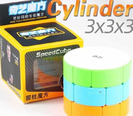 Cubo Magico 3x3x3 Qiyi Cilindro Redondo - Cubo Store - Sua Loja de