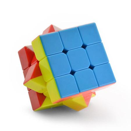 Cubo MAGICO INFATIL Cubo Mágico Simples Iniciante Treinar Memória - CB - Cubo  Mágico - Magazine Luiza