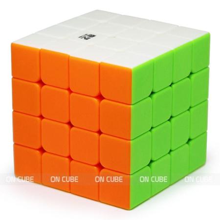 Cubo Mágico Profissional 4x4x4 Qiyi Qiyuan S Stickerless 