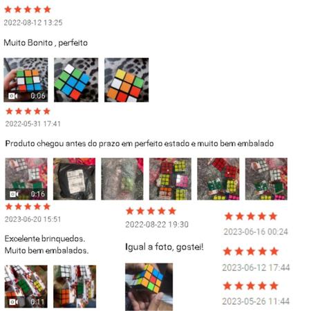 6 Cubos Magico De Giro Rapido Profissional Crianças Colorido Logica  educativo Resistente Reforçado Magic Cube Compacto - Mundo Do Comercio - Cubo  Mágico - Magazine Luiza