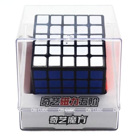 Cubo Mágico 5x5x5 Qiyi MS Preto - Magnético - Oncube: os melhores