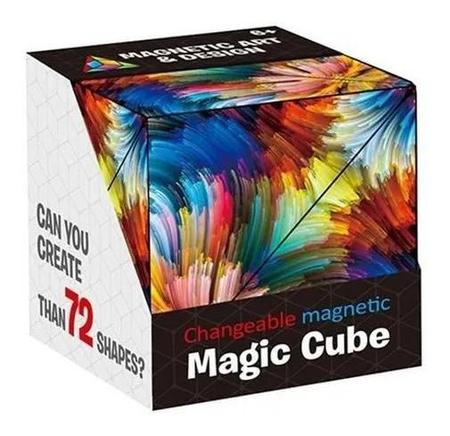 Cubo Mágico Magnético 3D Sashibo Importado 72 Formas Diferentes