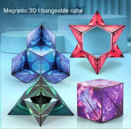 Cubo Rubik Magico Magnetico 72 Formas Ingenio Antiestres 3d