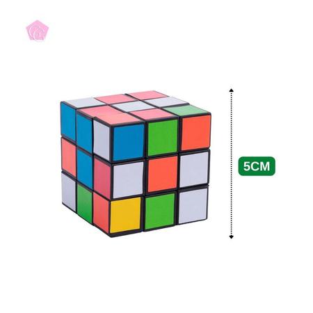 Cubo Magico 3x3 Brinquedo Antistress Dia das Crianças Cores