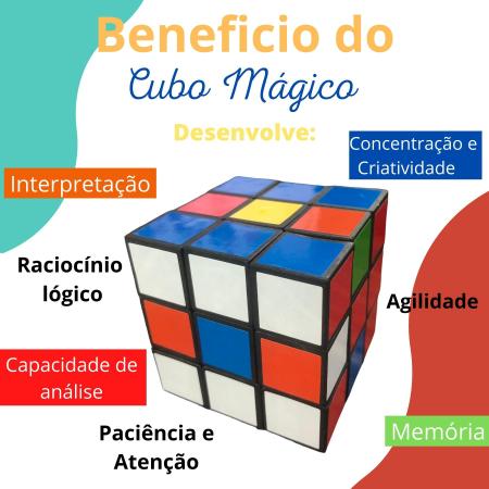 Cubo Magico 3x3 com 5 cm - TOY21011