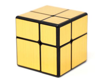 MIRROR BLOCKS 2X2X2 QIYI DOURADO - Cuber Brasil - Loja Oficial do