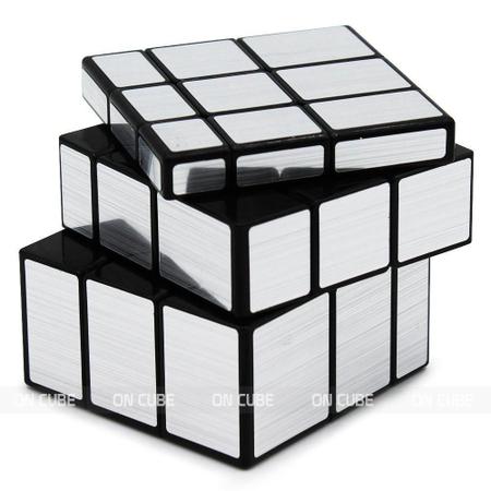 Imagem de Cubo Mágico Mirror Blocks Qiyi Prata