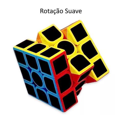 Imagem de Cubo Mágico Moyu Preto Profissional 3x3x3 Mei Long 3 preto