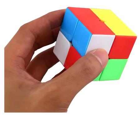 Jogo Cubo Mágico 2x2 Sem Adesivos no Shoptime