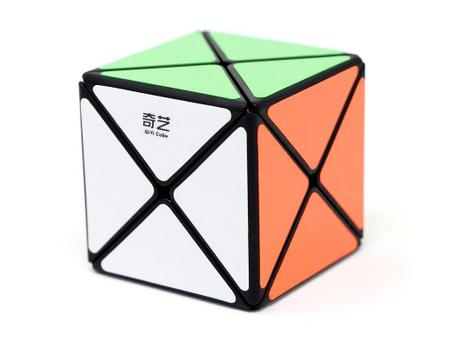 Cubo Mágico Profissional 3x3 Fisher Original QiYi Diferente Preto