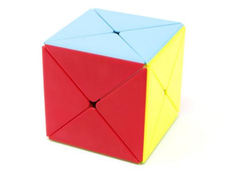 Imagem de Cubo Mágico Profissional 2x2 Dino Cube Original QiYi Stckerless
