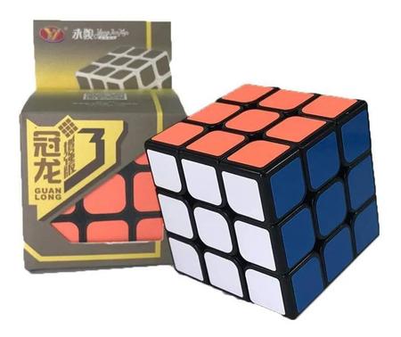 Cubo Mágico Tradicional Colorido 6 Cores