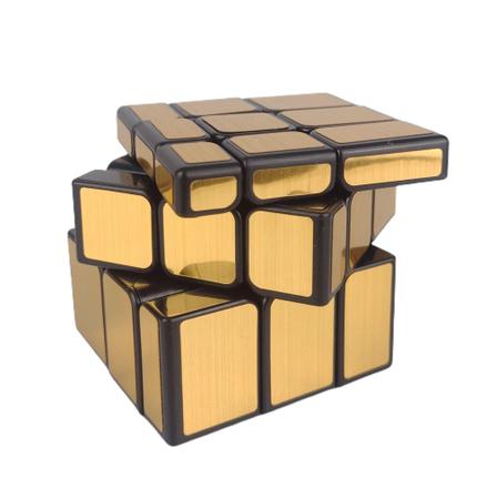 Cubo Mágico Profissional 3x3 Preto Adesivado Moyo