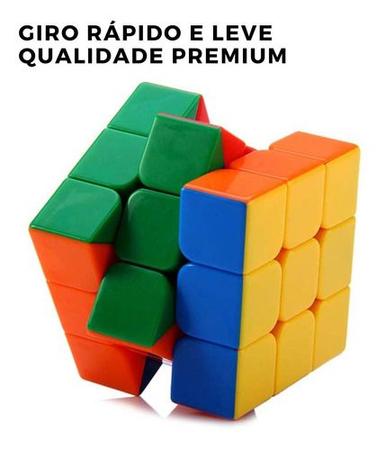 Cubo Mágico Profissional 3x3x3 Rápido Movimento RAPIDO Original - Online - Cubo  Mágico - Magazine Luiza