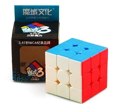 Cubo Mágico 3x3x3 Moyu Profissional Não Trava Giro Suave